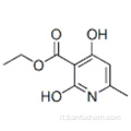 Etil 2,4-diidrossi-6-metil-3-piridinecarbossilato CAS 70254-52-3